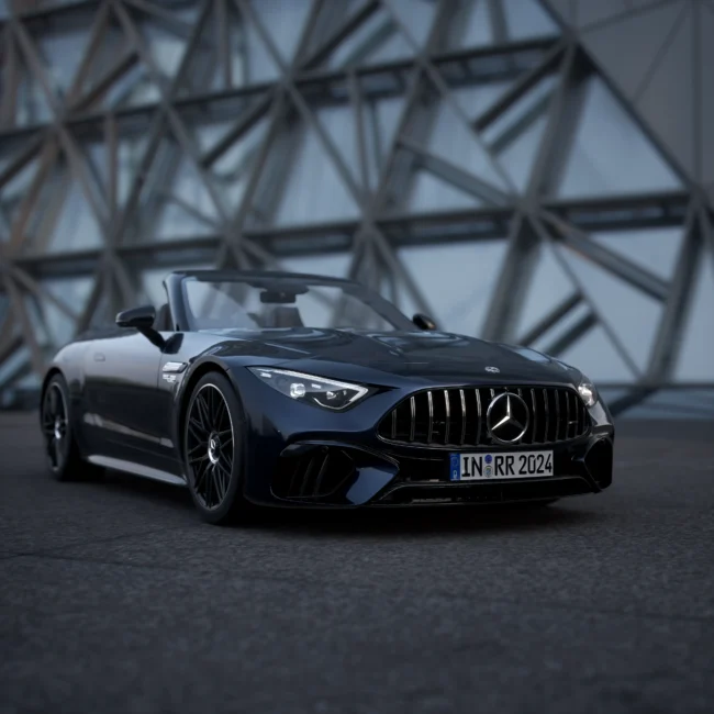 AMG SL63 Roadster Lighting Study