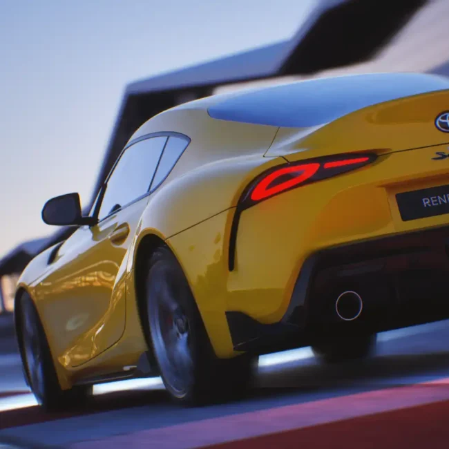3D Visual of Toyota Supra